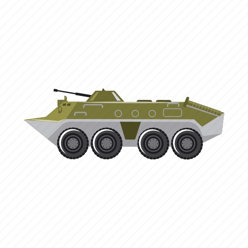 Armored personnel carrier, army, fighting machine, military, war, weapon icon - Download on Iconfinder