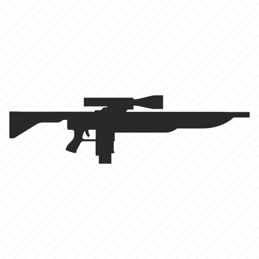 Gun, sniper, weapon, military, terrorist icon - Download on Iconfinder