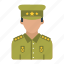 soldier, major, army, person, military, male 