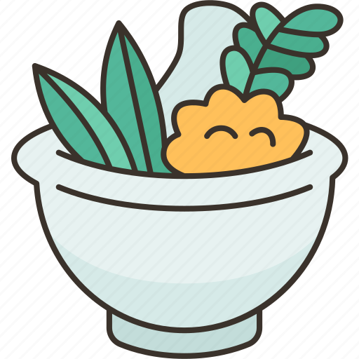 Mortar, herbs, culinary, cooking, spices icon - Download on Iconfinder