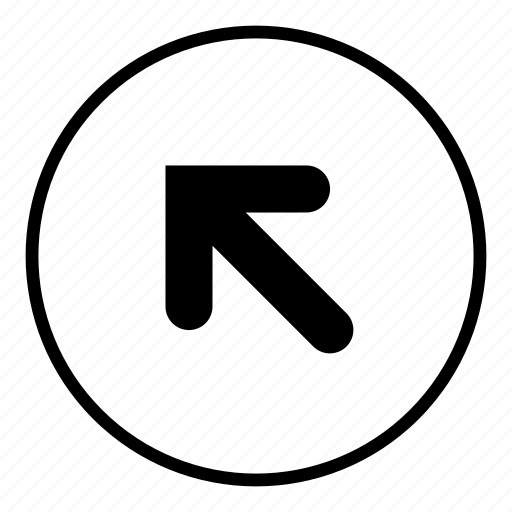 Circle, lefttup icon - Download on Iconfinder on Iconfinder