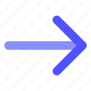 arrow, direction, next, right