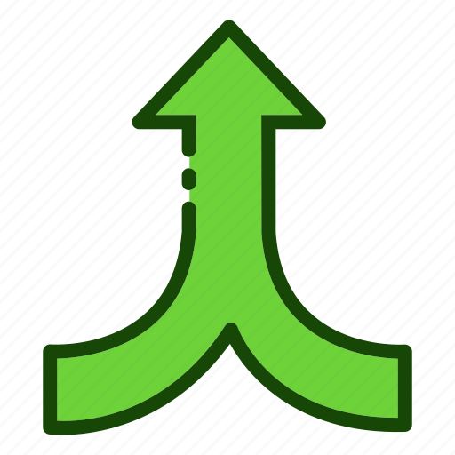 Arrow, converge, direction, up icon - Download on Iconfinder