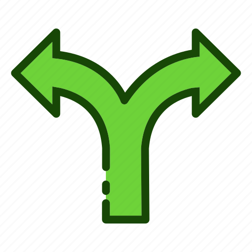 Arrow, arrows, decision, direction, move icon - Download on Iconfinder