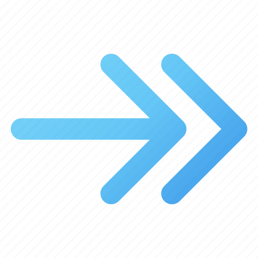 Double, arrow, right, direction, left, arrows, chevron icon - Download on Iconfinder
