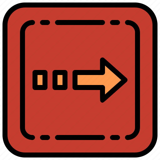 Right, arrow, next, arrows, skip, direction icon - Download on Iconfinder