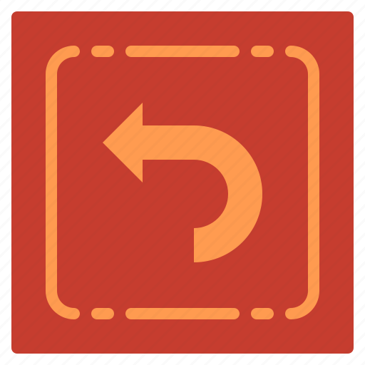 Turn, left, direction, arrows, multimedia, option icon - Download on Iconfinder