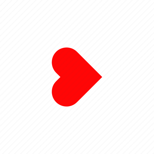 Arrrow, forward, heart, love, next, right icon - Download on Iconfinder