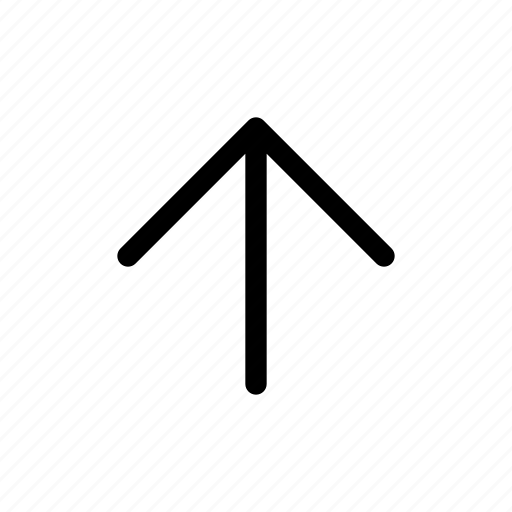 Arrow, up, medium, direction icon - Download on Iconfinder