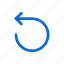 arrow, circle, left 