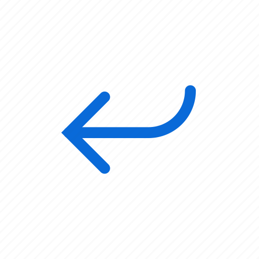 Arrow, enter, left icon - Download on Iconfinder