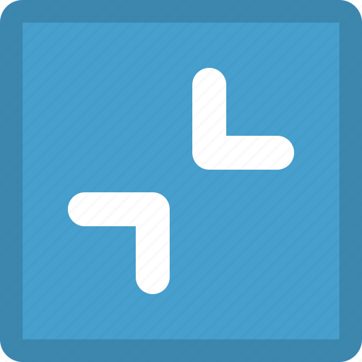 Arrows, diagonal, inwards, direction icon - Download on Iconfinder