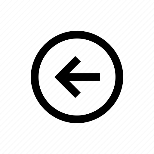 Circle, left, sign icon - Download on Iconfinder
