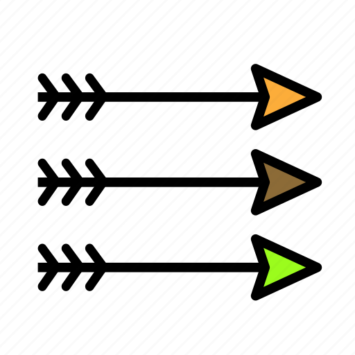 Arrow, bow, direction icon - Download on Iconfinder