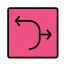 arrow, box1, direction 