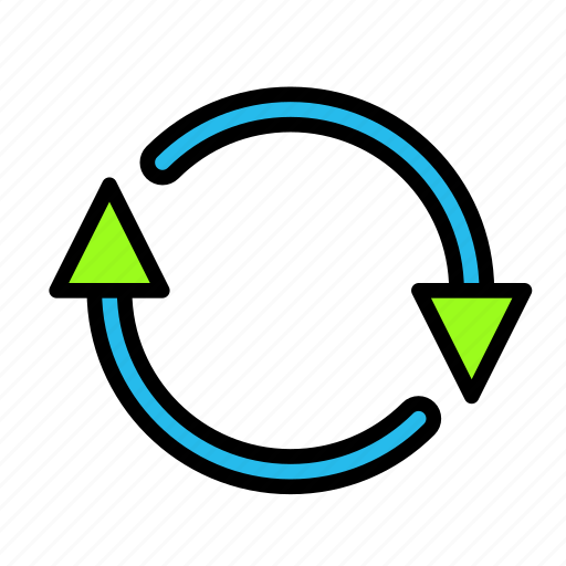 Arrow, direction, recirculate icon - Download on Iconfinder