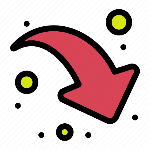 Arrow, down, right, share icon - Download on Iconfinder