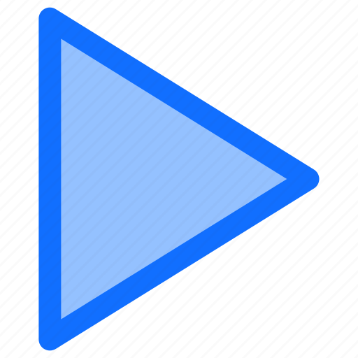 Media player, direction, sign, play, right, next, arrow icon - Download on Iconfinder