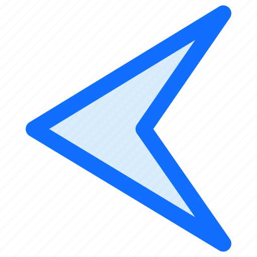 Direction, sign, back, previous, left, arrow icon - Download on Iconfinder