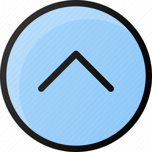 Circle, chevron, up, arrow icon - Download on Iconfinder