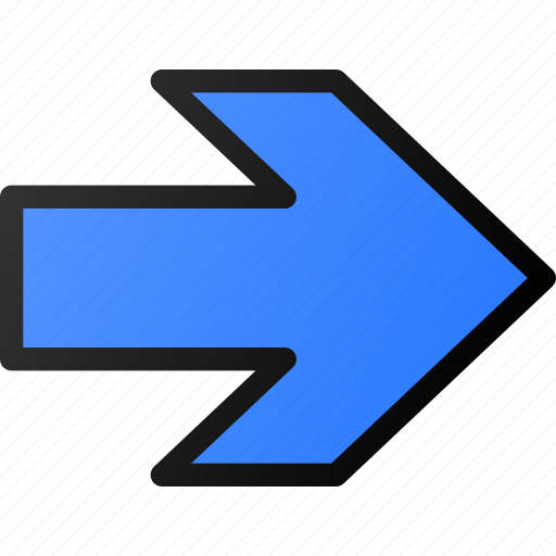 Heavy, arrow, right icon - Download on Iconfinder