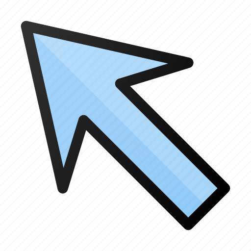 Style, arrow, up, left icon - Download on Iconfinder