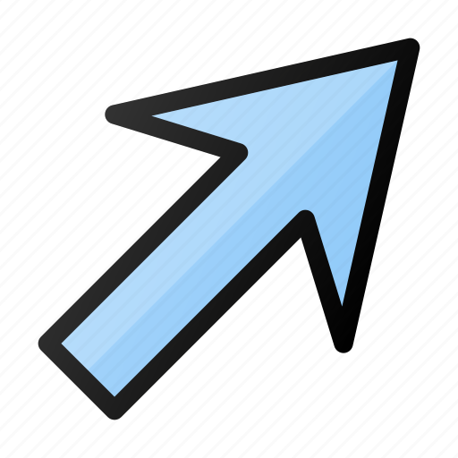 Style, arrow, up, right icon - Download on Iconfinder