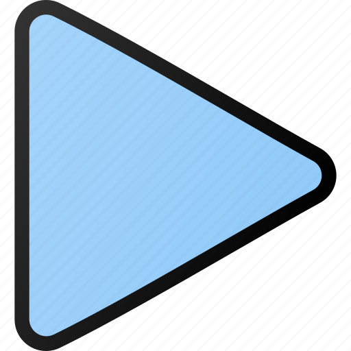 Triangular, arrow, right icon - Download on Iconfinder