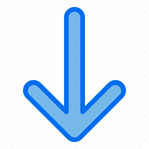Arrow, arrows, down, direction icon - Download on Iconfinder