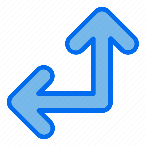 Arrow, arrows, left, up, direction icon - Download on Iconfinder