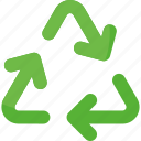 recycle, recycling, sign, triangular, recycle symbol, arrows, arrow