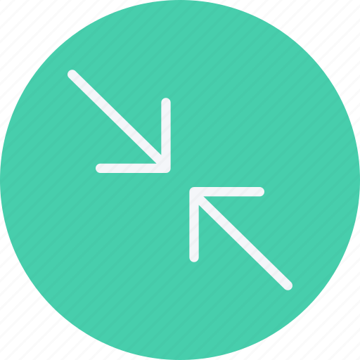 Compress, arrow, arrows, direction, navigation, sign, pointer icon - Download on Iconfinder