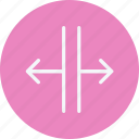 expand, arrow, arrows, direction, navigation, sign