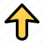 arrow, arrows, direction, sign, top, up, upward arrow 