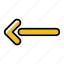arrow, interface, left, sign, ui 
