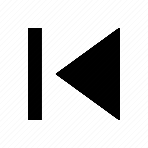 Arrow, back, media, move, prev, previous icon - Download on Iconfinder