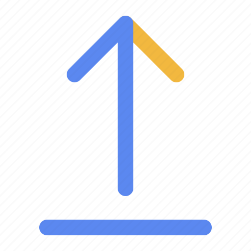 Arrow, arrows, direction, top, upload icon - Download on Iconfinder