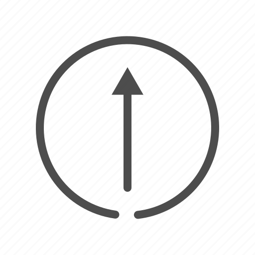 Arrow, arrows, circle, up icon - Download on Iconfinder