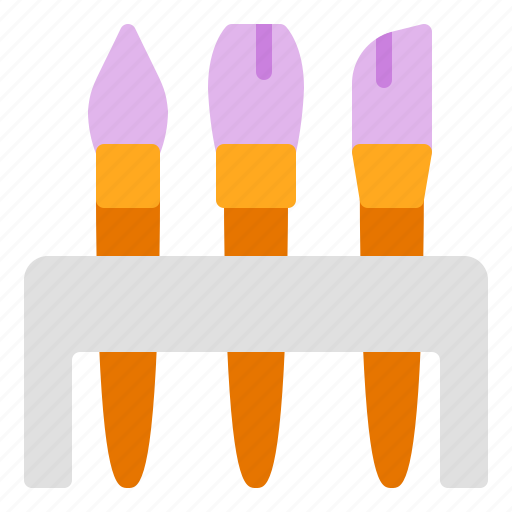Art, artist, brushes, paint, tools icon - Download on Iconfinder
