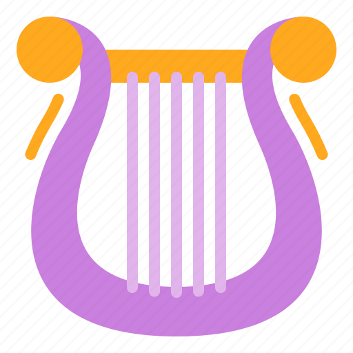 Harp, music icon - Download on Iconfinder on Iconfinder
