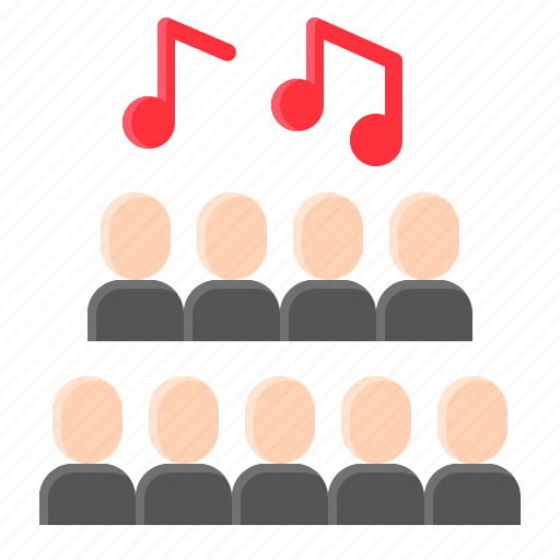 Art, chorus, music, song, sound icon - Download on Iconfinder