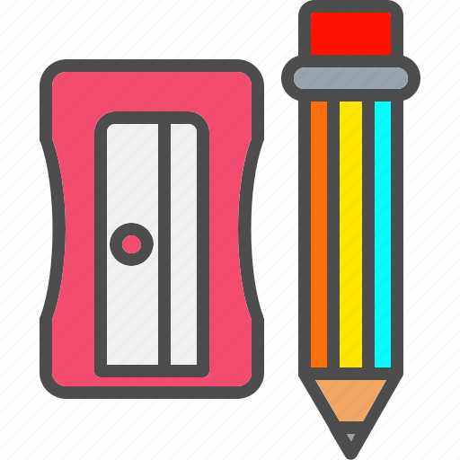 Drawing, equipment, office, pencil, write, sharpner icon - Download on Iconfinder