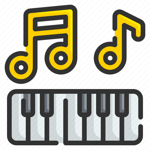 Music, melody, keyboard, piano, producer, singer, song icon - Download on Iconfinder