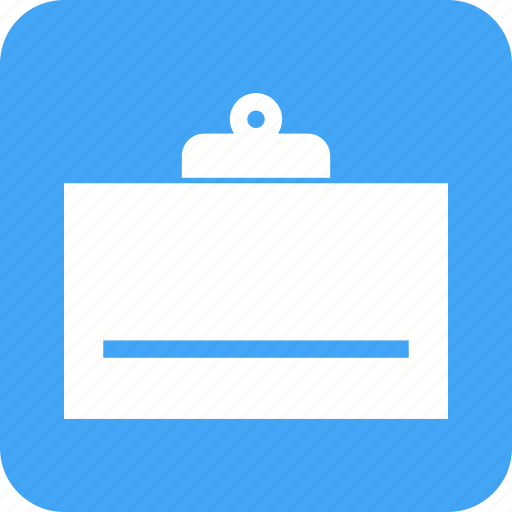 Blank, clip, clipboard, note, notepad, paper, pen icon - Download on Iconfinder