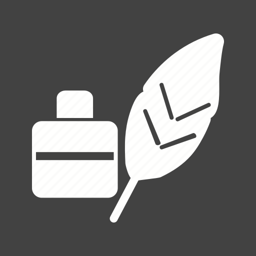 Feather, feathers, ink, object, old, pen, quill icon - Download on Iconfinder