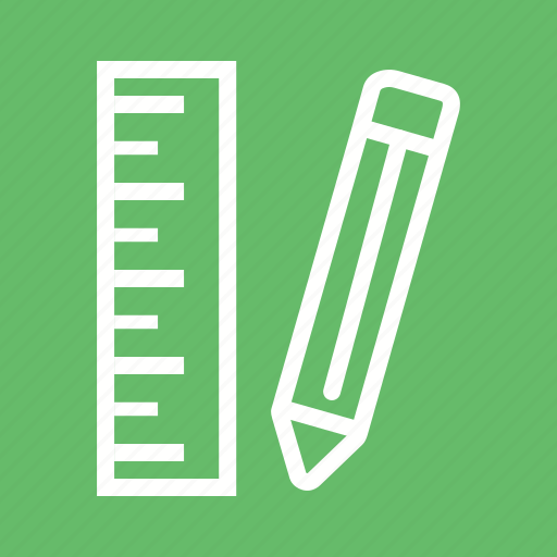 Eraser, office, pencil, pencils, ruler, sharp, write icon - Download on Iconfinder