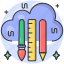 cloud, data, education, pen, pencil, weather, ruler, brush, stationery tool 