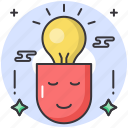 creative, idea, bulb, ideation, innovation, lamp, solution, strategy, avatar