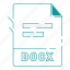 docx, extension, file, file type, format, type, word 