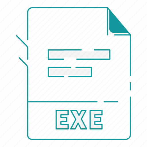 Exe, extension, file, file type, format, type, word icon - Download on Iconfinder